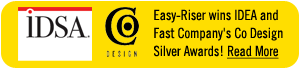 Easy-Riser wins IDEA and Fast Company's Co Design Silver Awards! Read More 